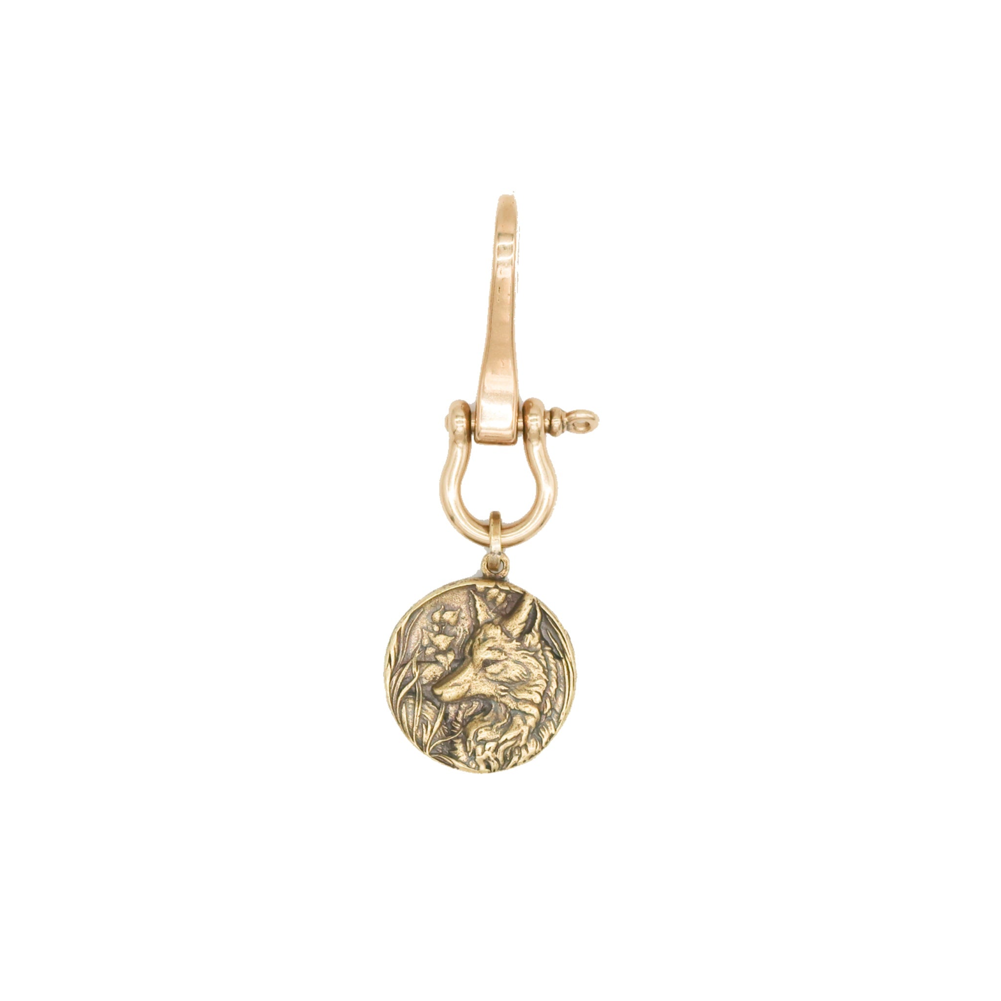 Fox Coin 3-in-1 Keychain • Bag Fob • Pendant