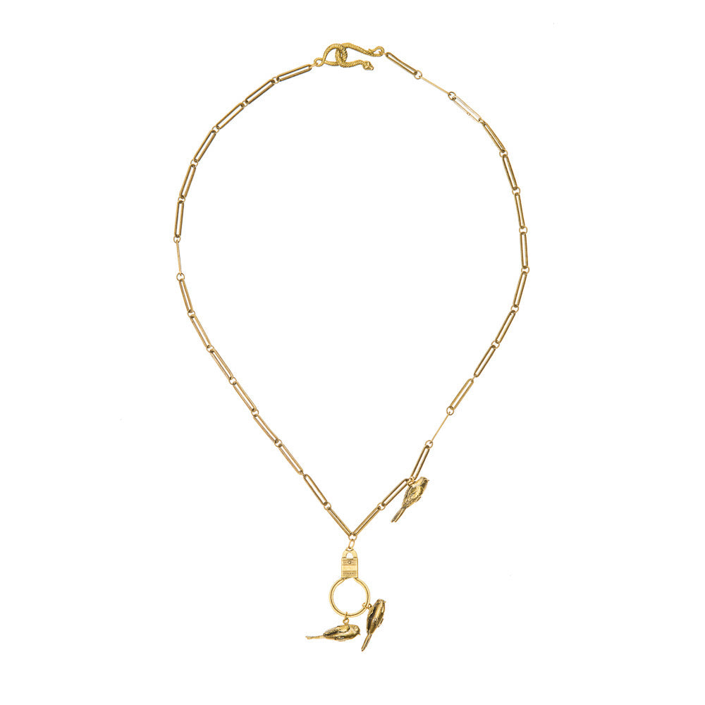 Three Little Birds Necklace