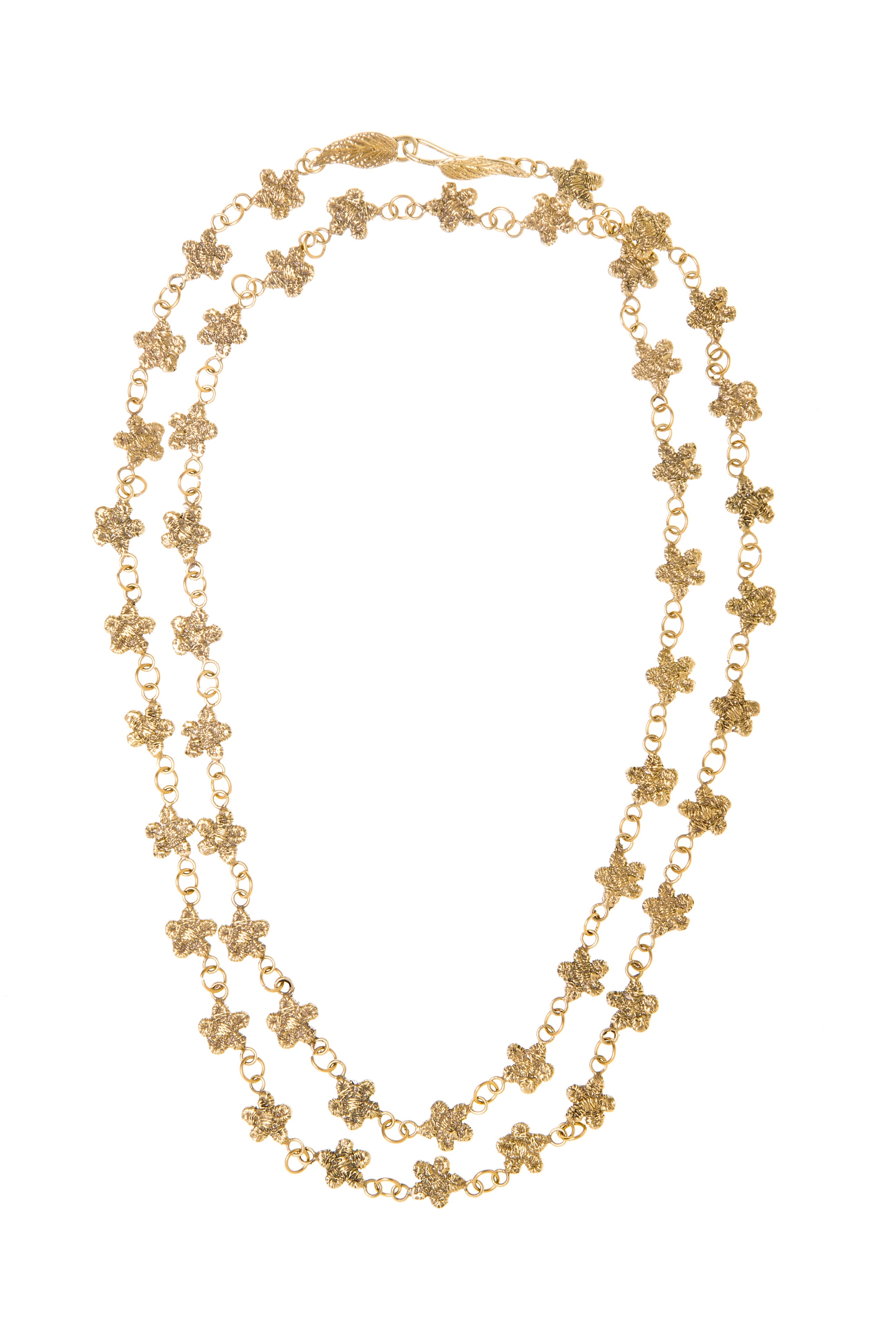 Long Lace Chain Necklace