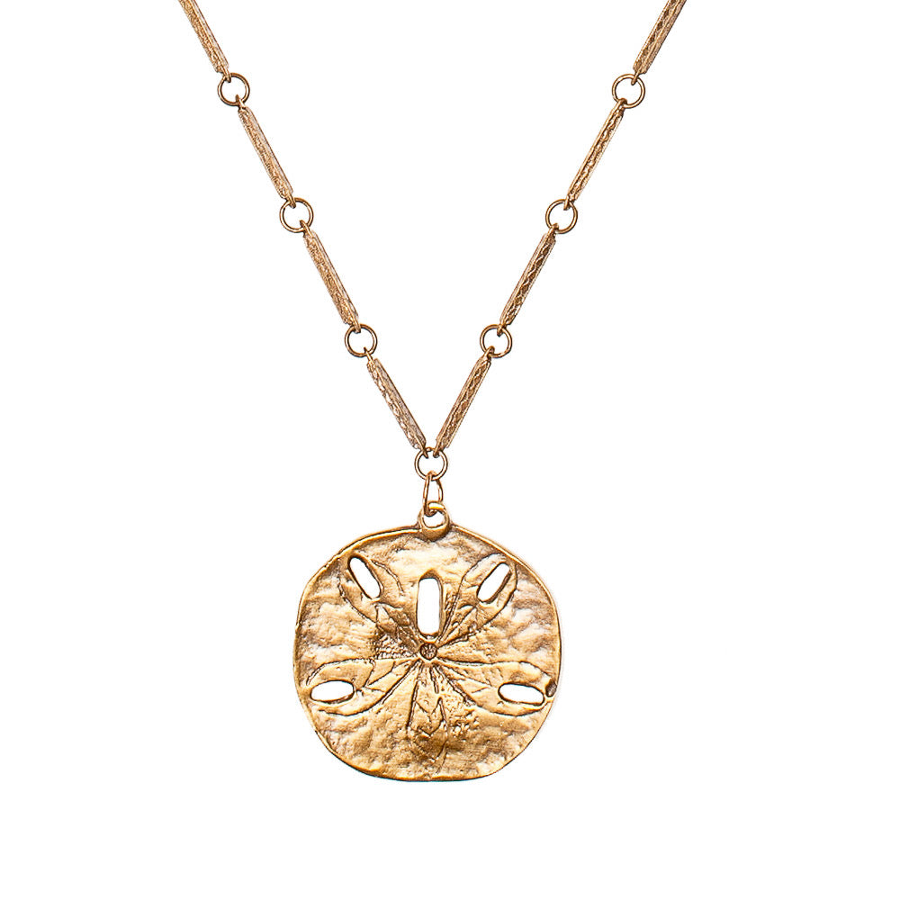Sand Dollar Coin Necklace