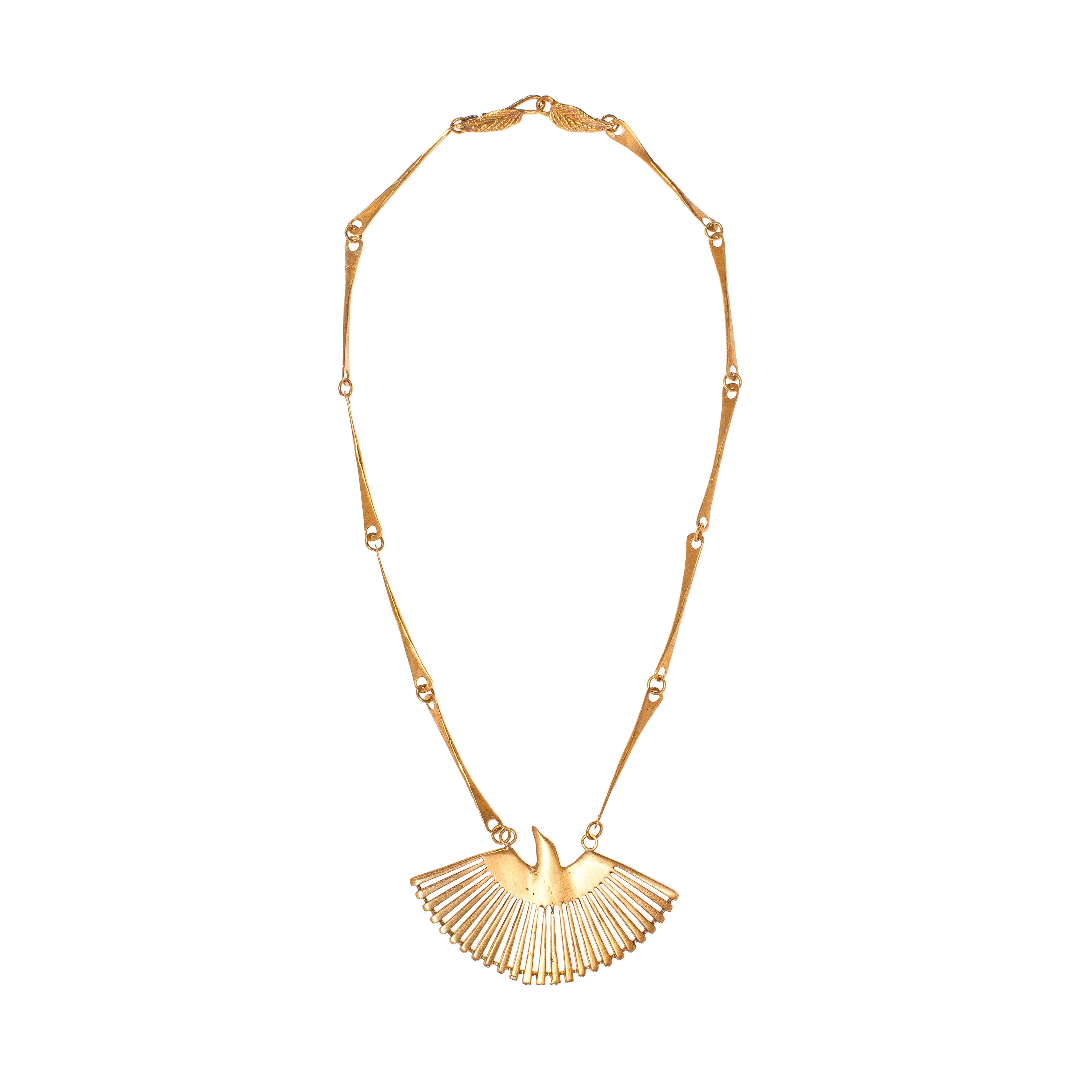 Phoenix Fan Necklace