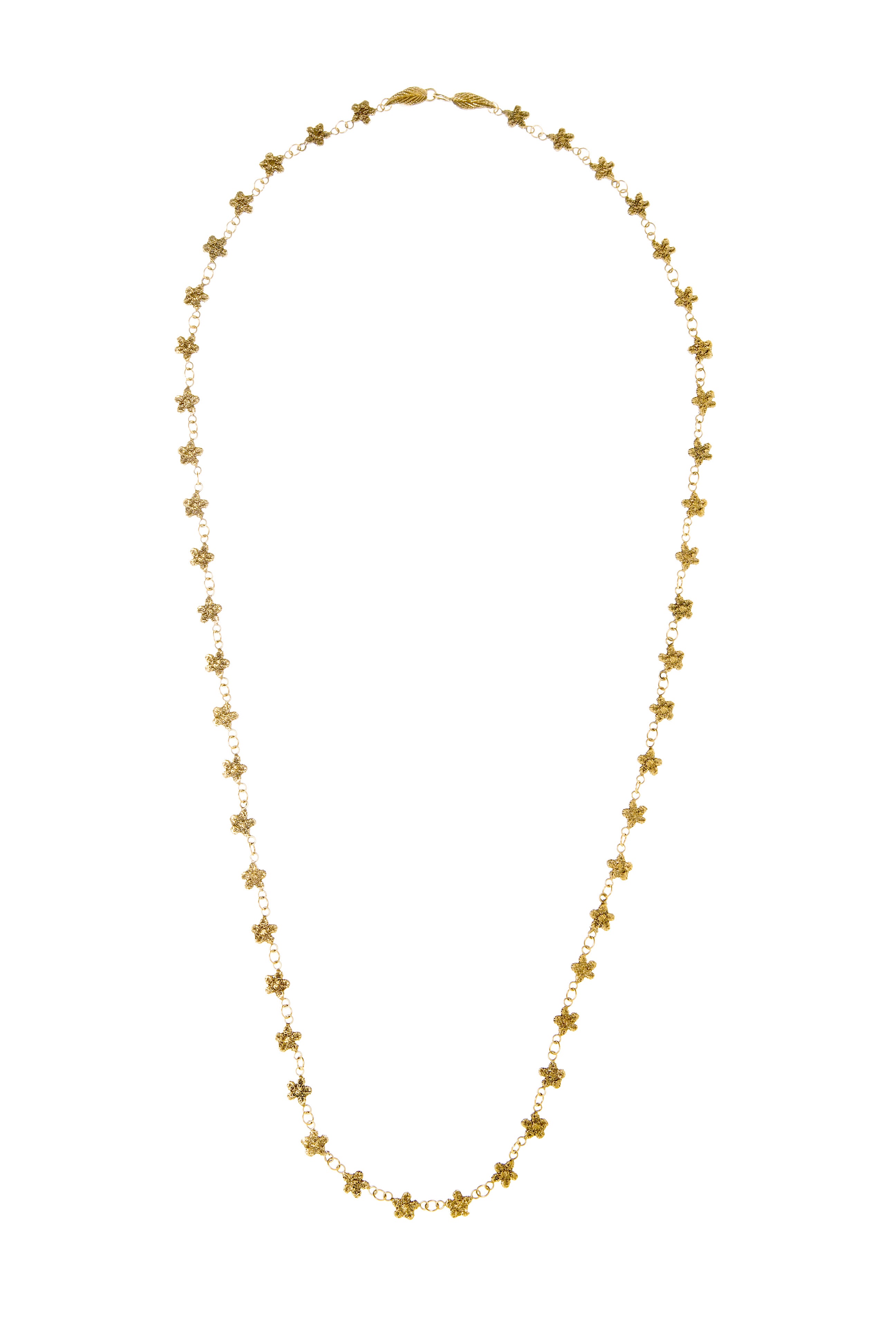 Long Lace Chain Necklace