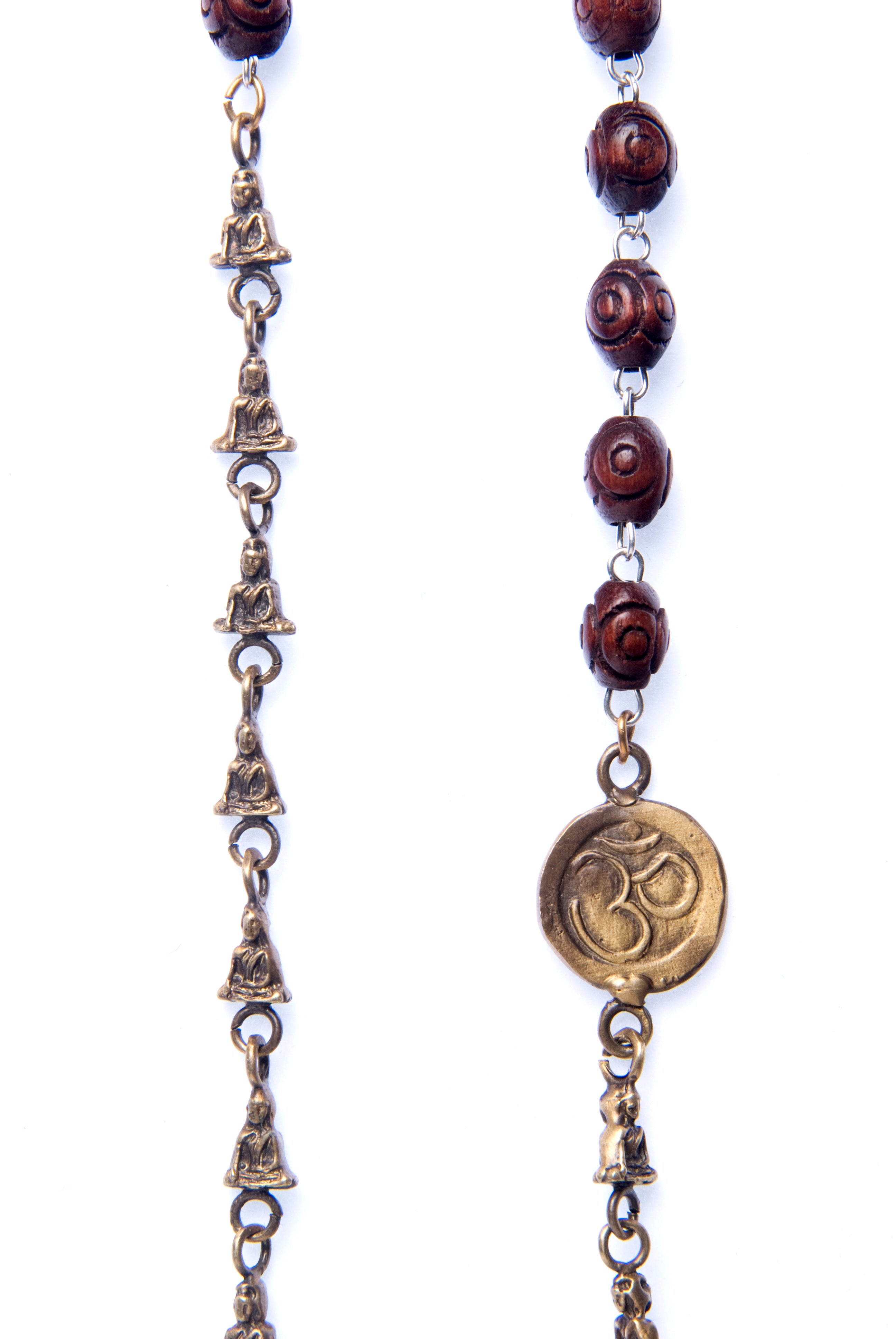 Tiny Buddha Chain With Om Rosary
