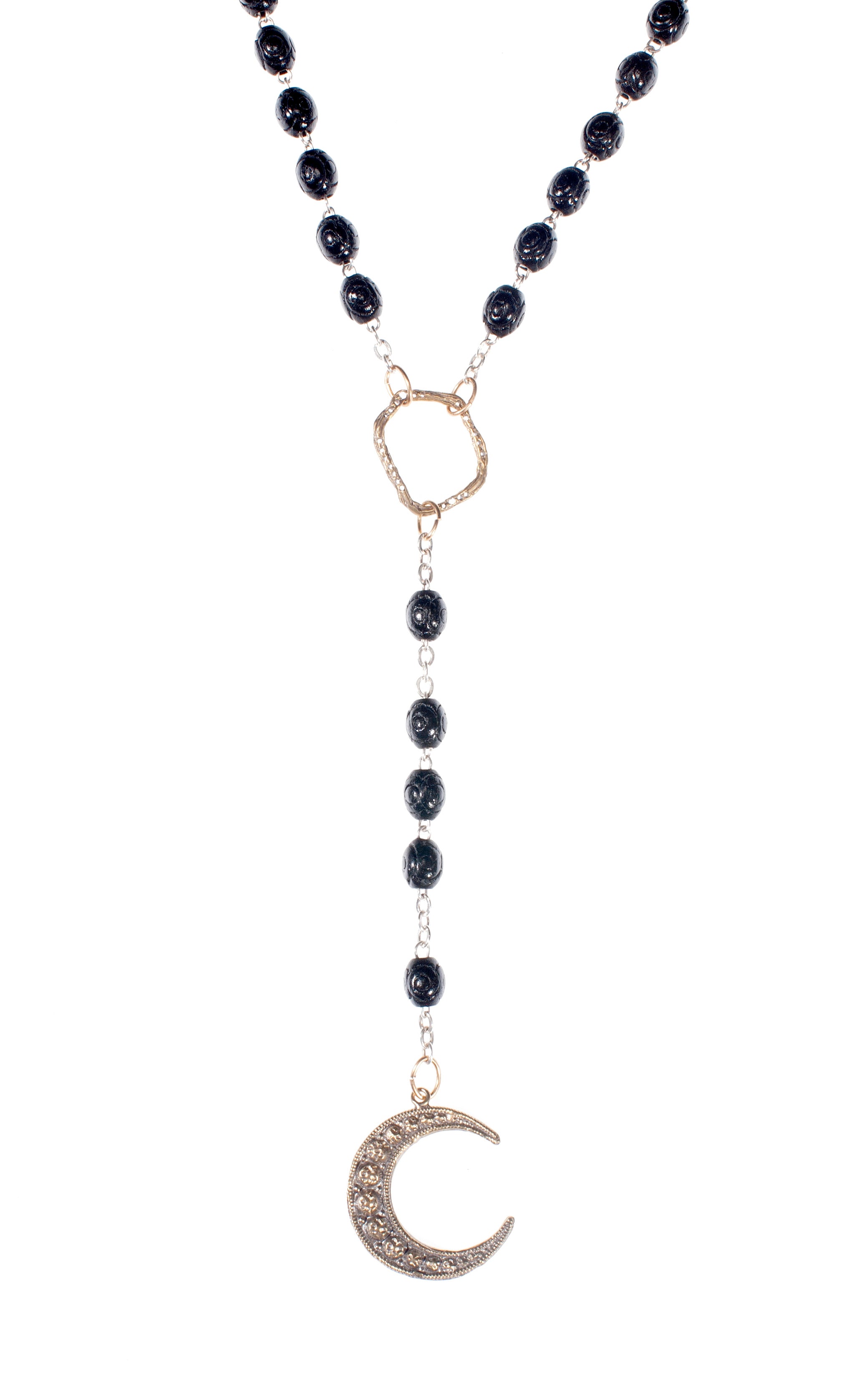 Small Crescent Moon Rosary