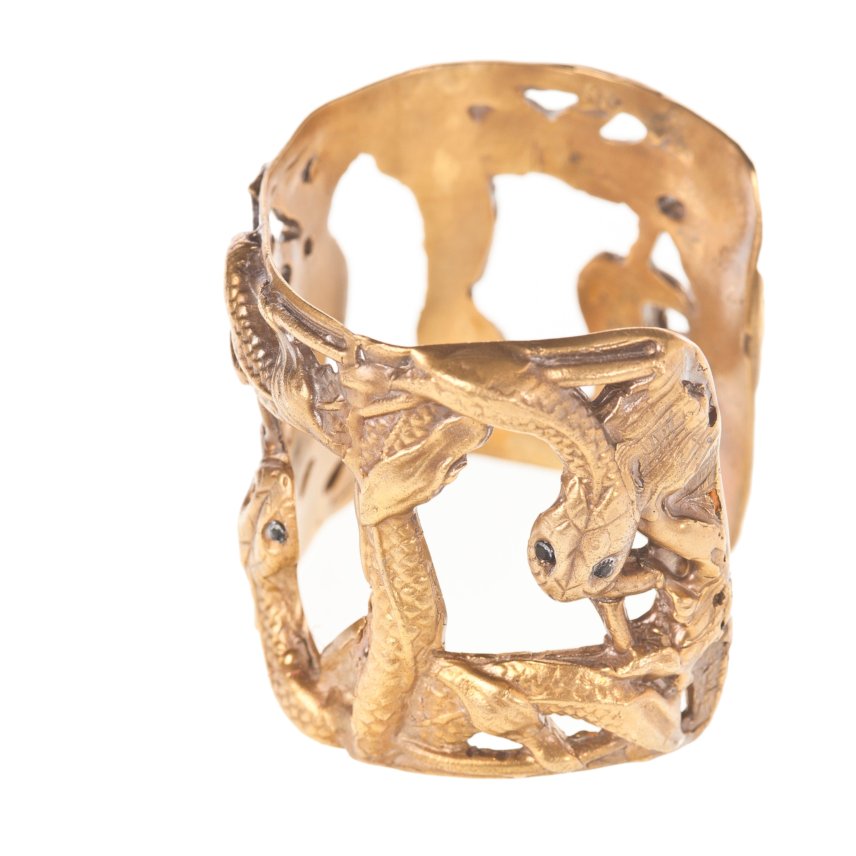 Serpent in the Vines Cuff