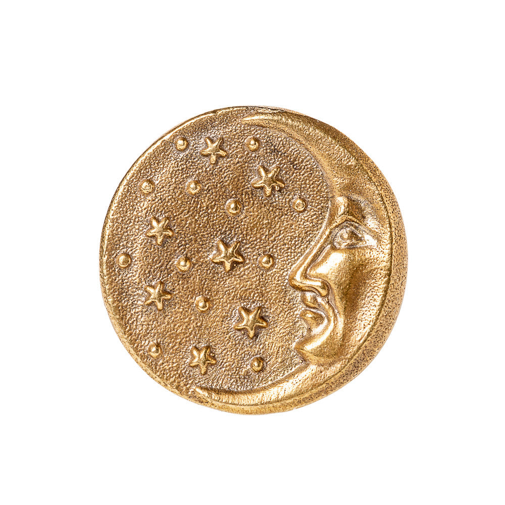 Celestial Moon and Star Ring