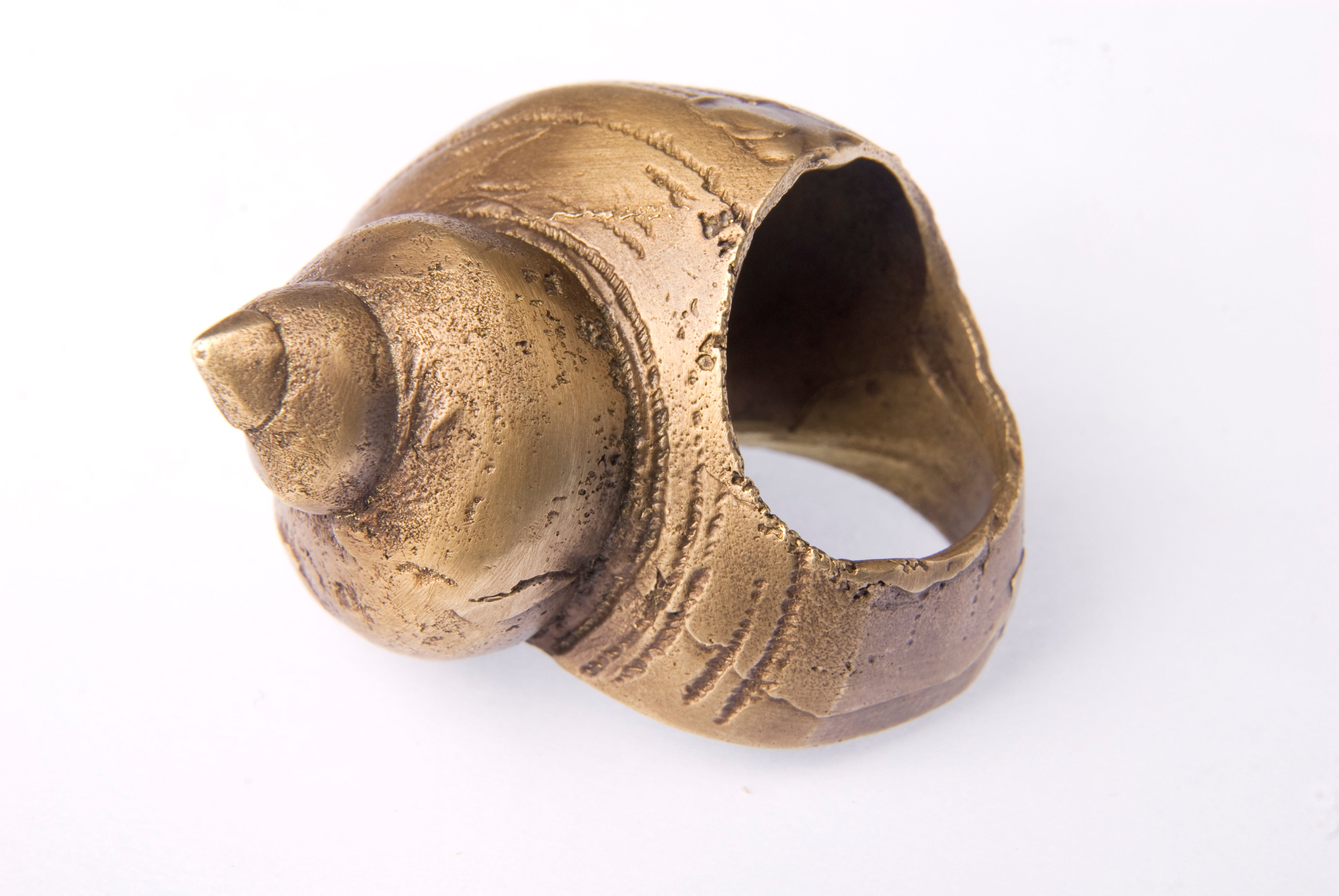 Ocean Spiral Large Cocktail Ring
