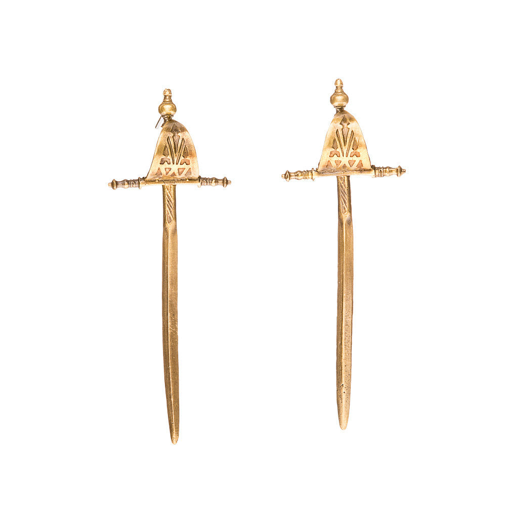 Delicate Sword Earrings