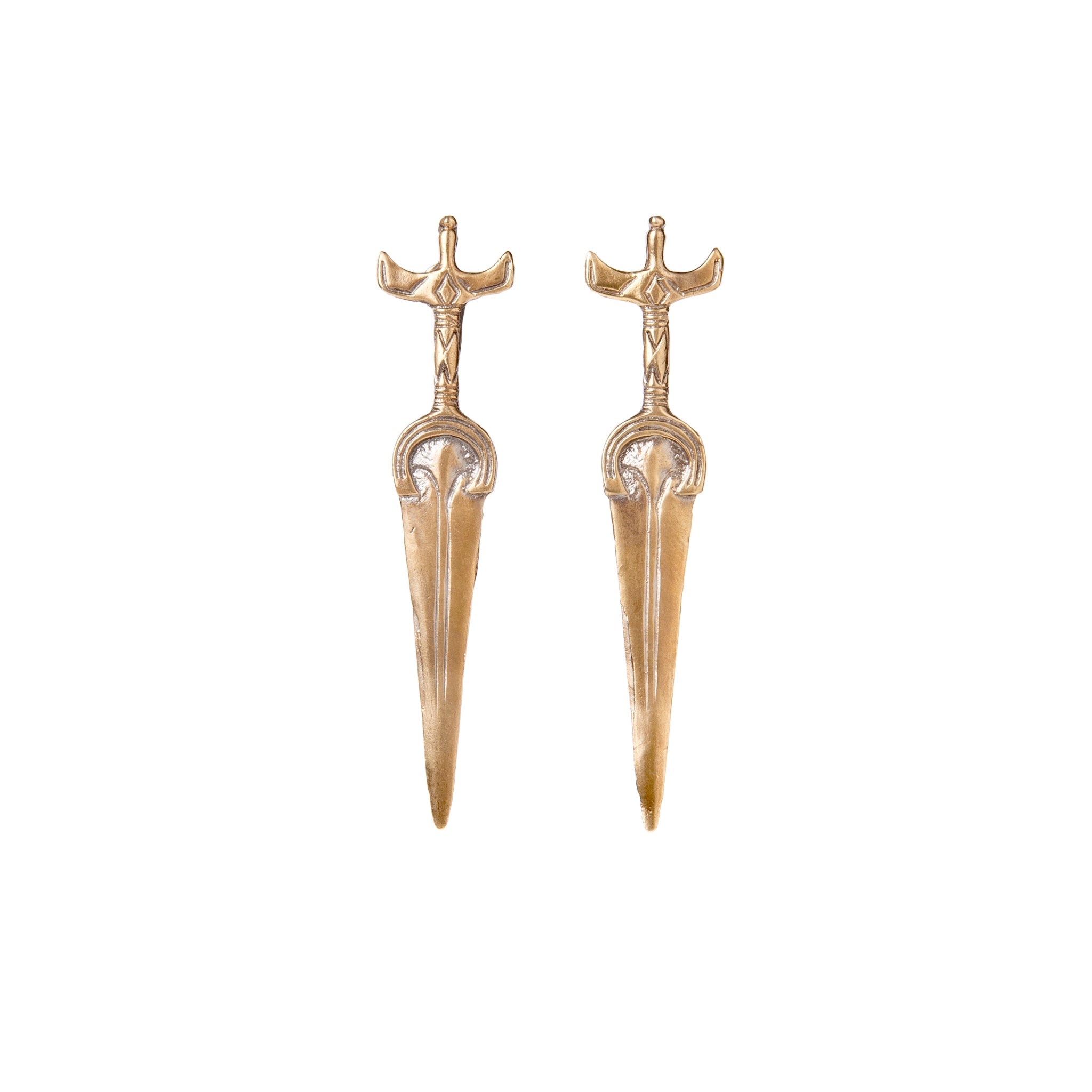 Sword Earrings