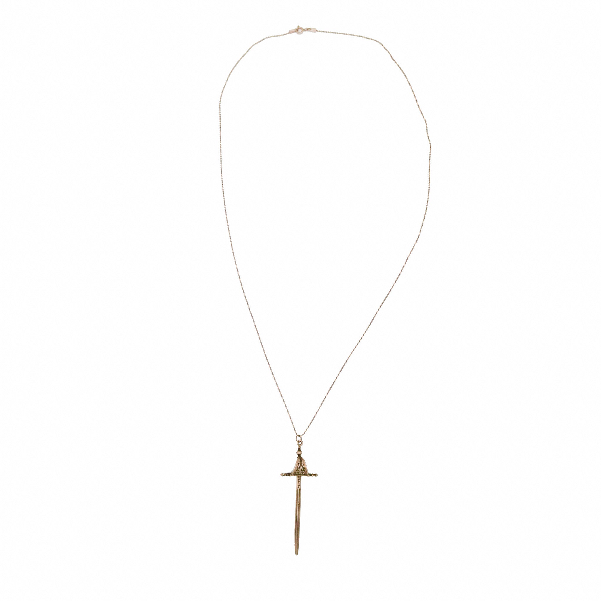 Silver Sword Necklace