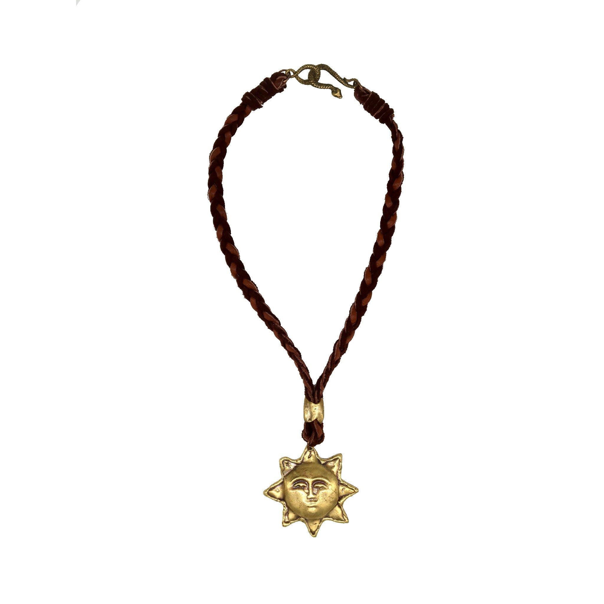 Sun Face Necklace