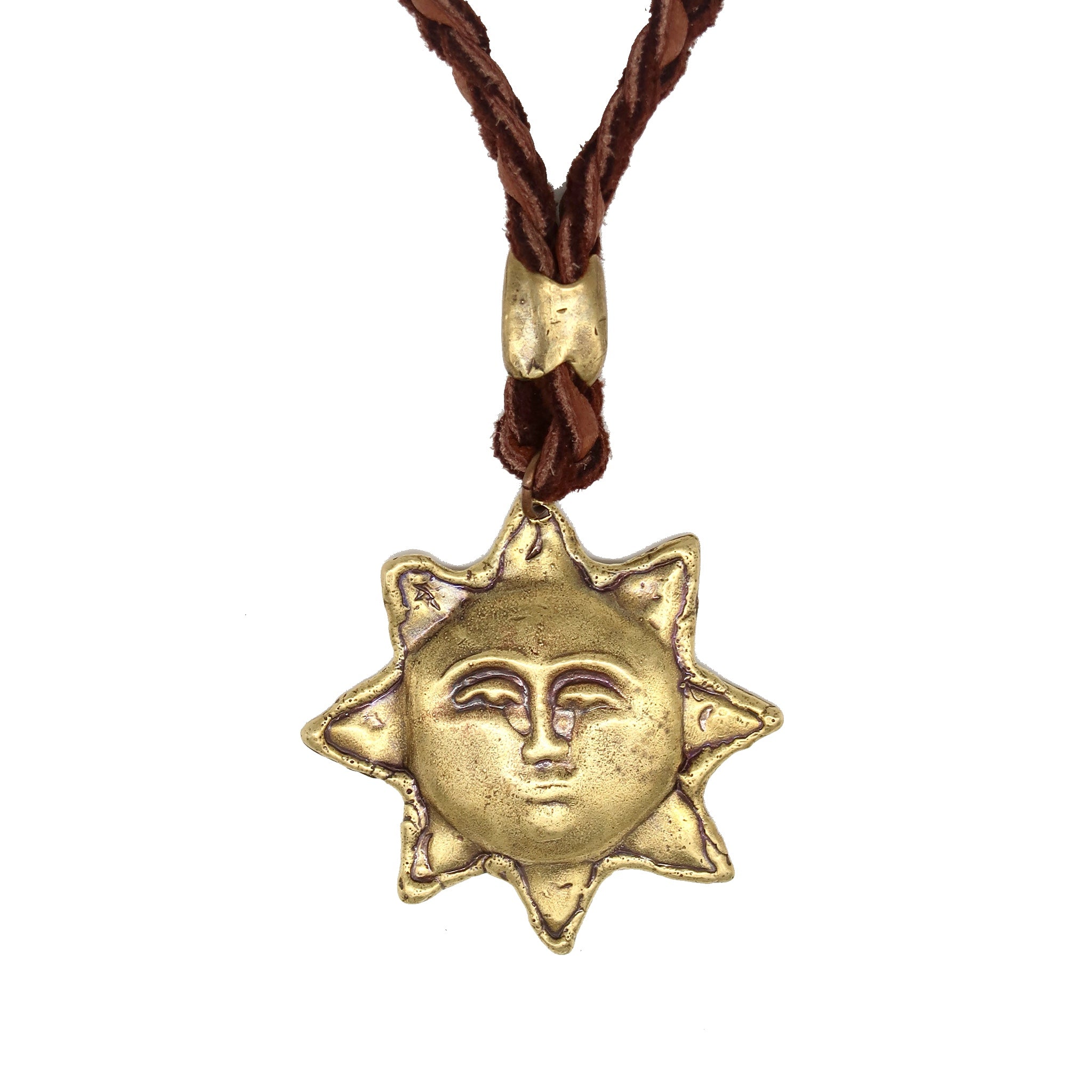 Sun Face Necklace