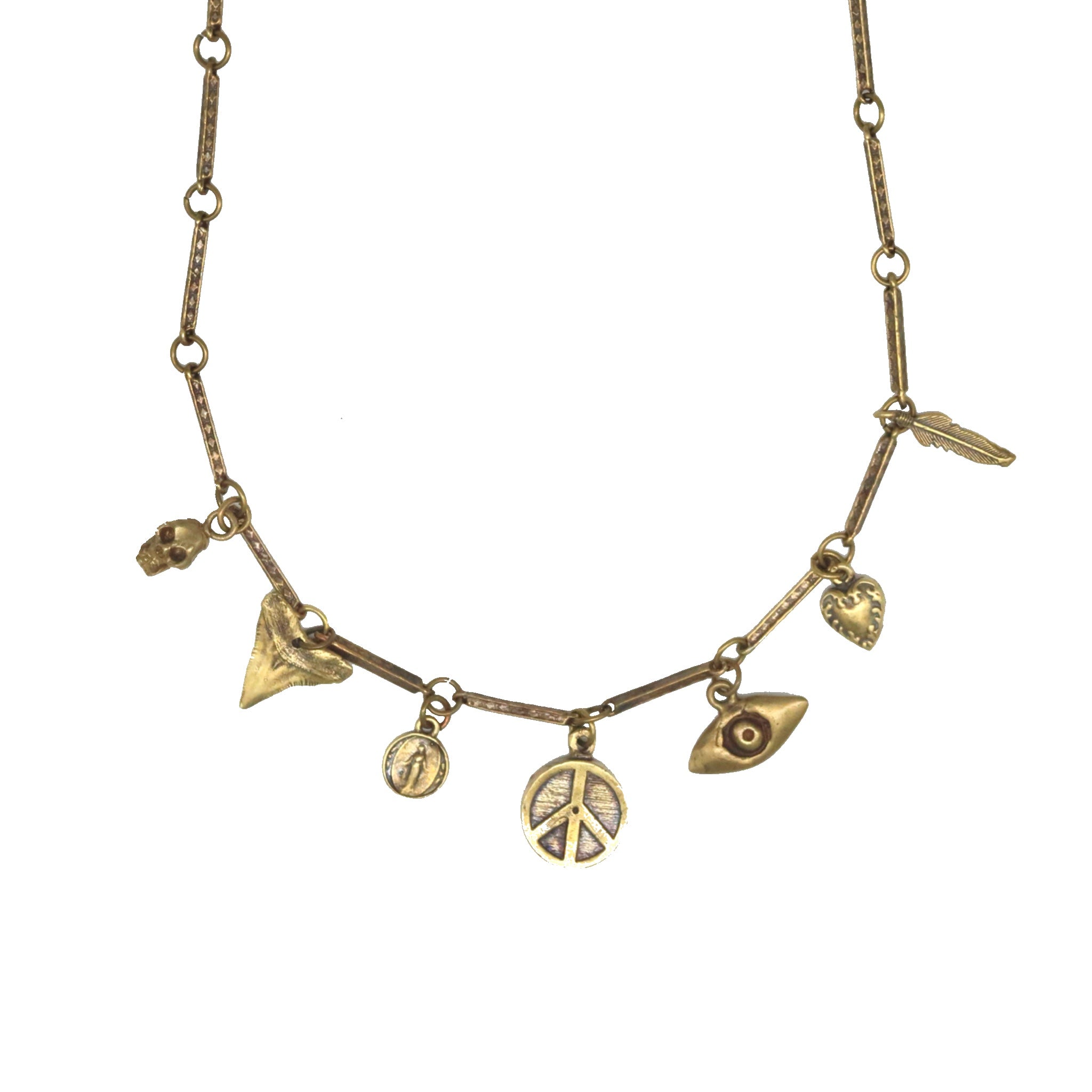 Multi-Charm Medicine Necklace