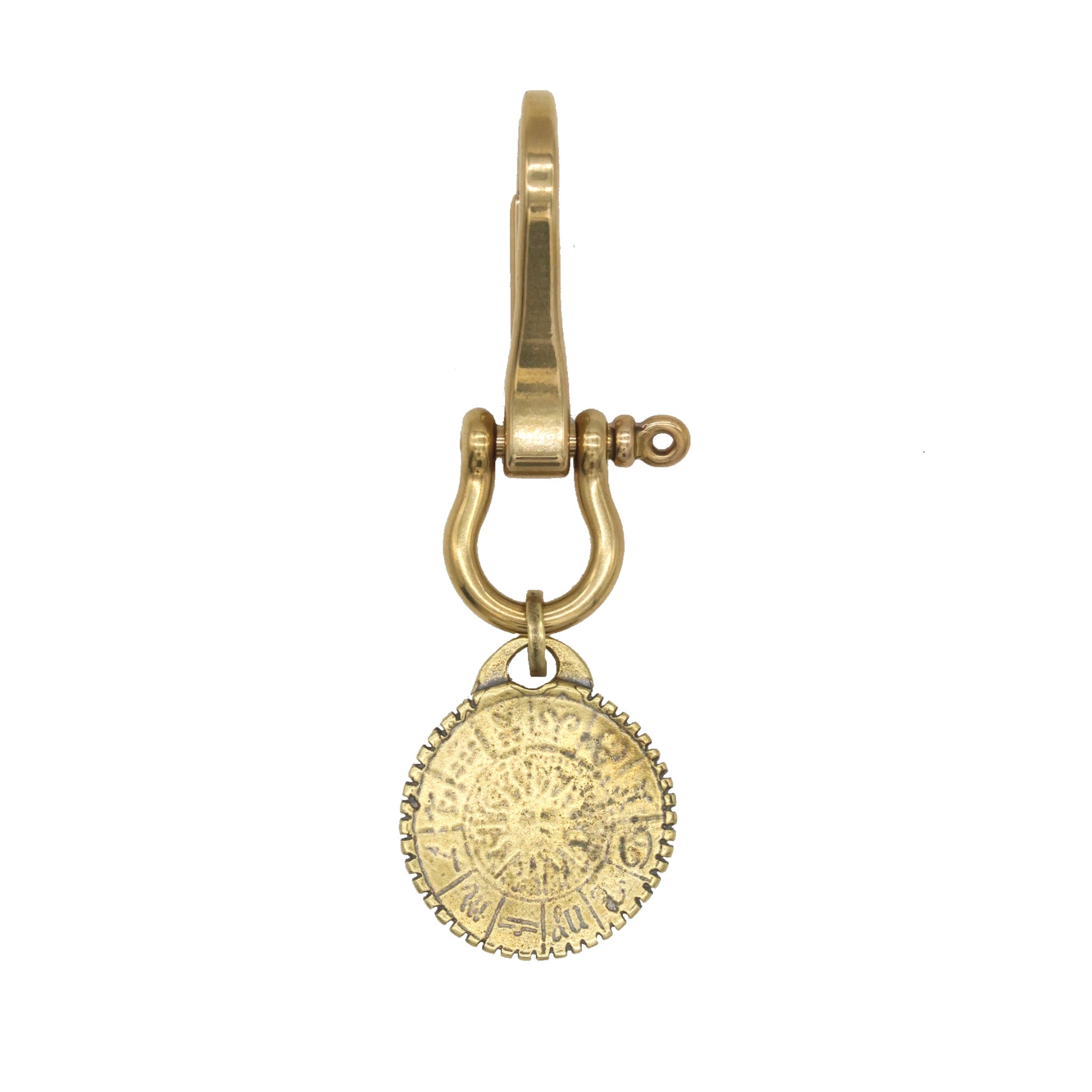 Zodiac Good Luck Coin Keychain / Bag charm