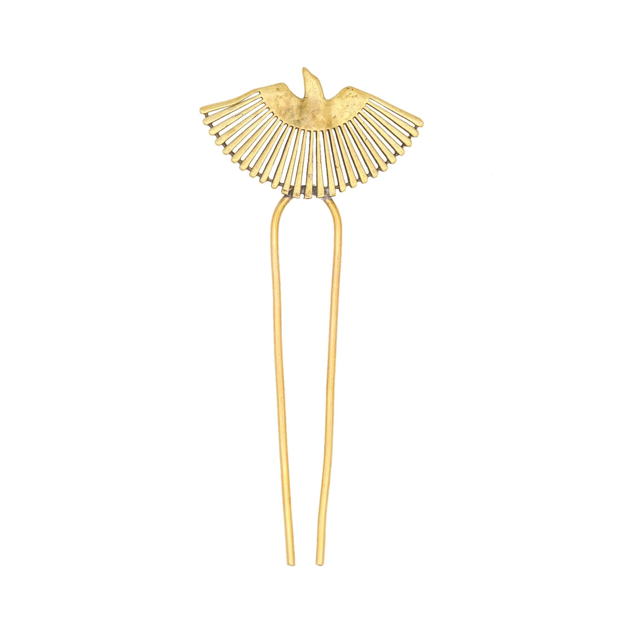 Phoenix Fan Hairpin
