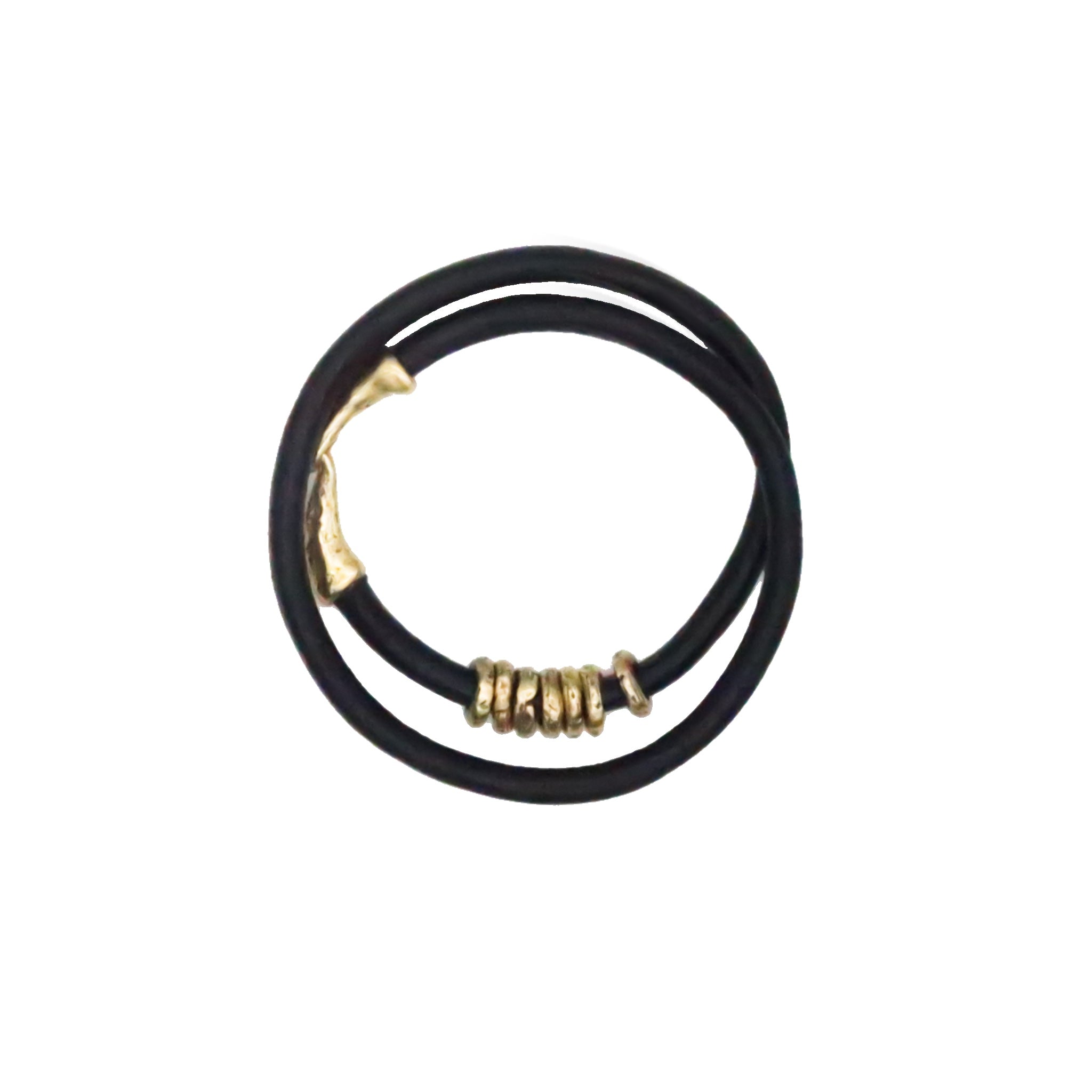 Lucky 7 Leather Double Wrap