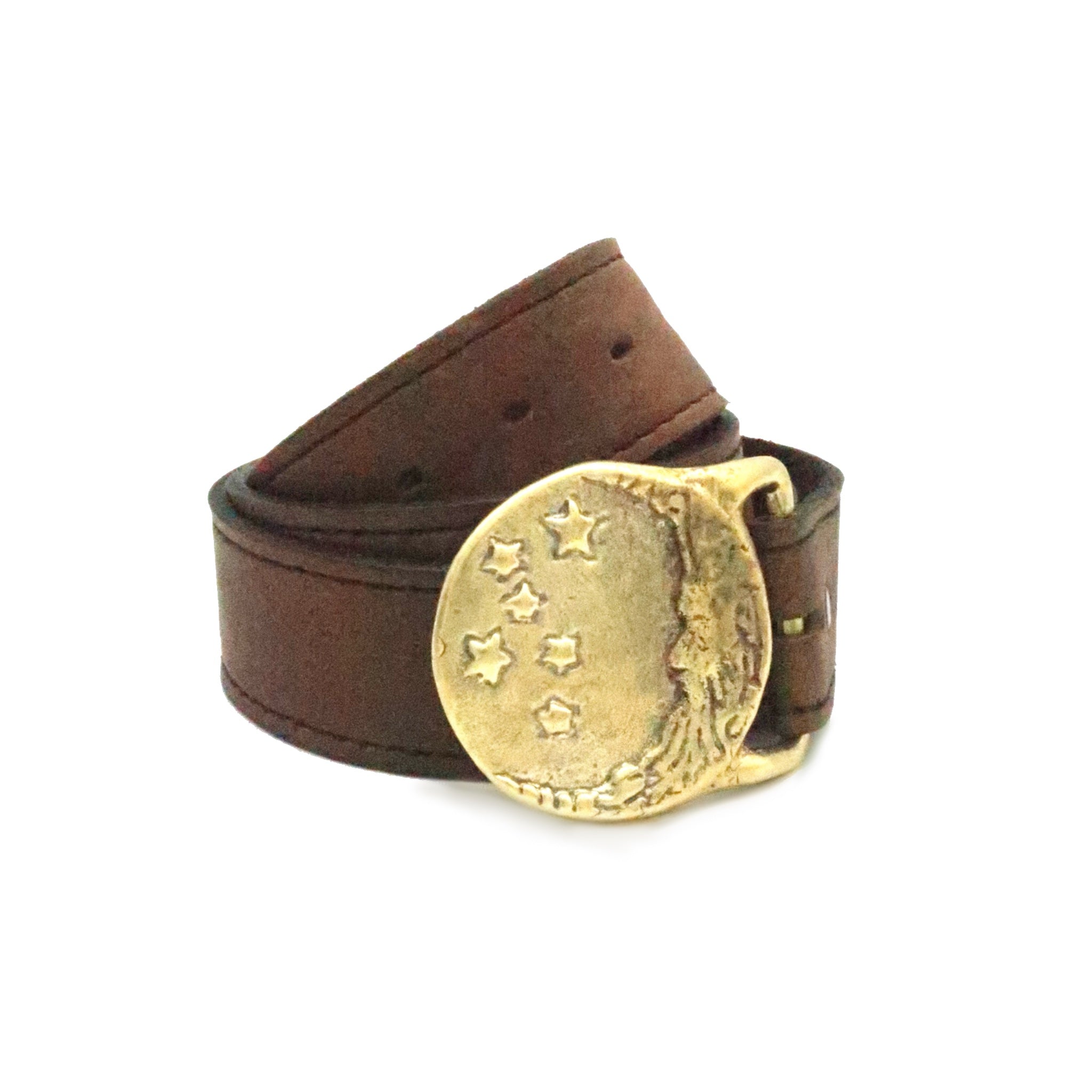 Moon & Stars Buckle Belt