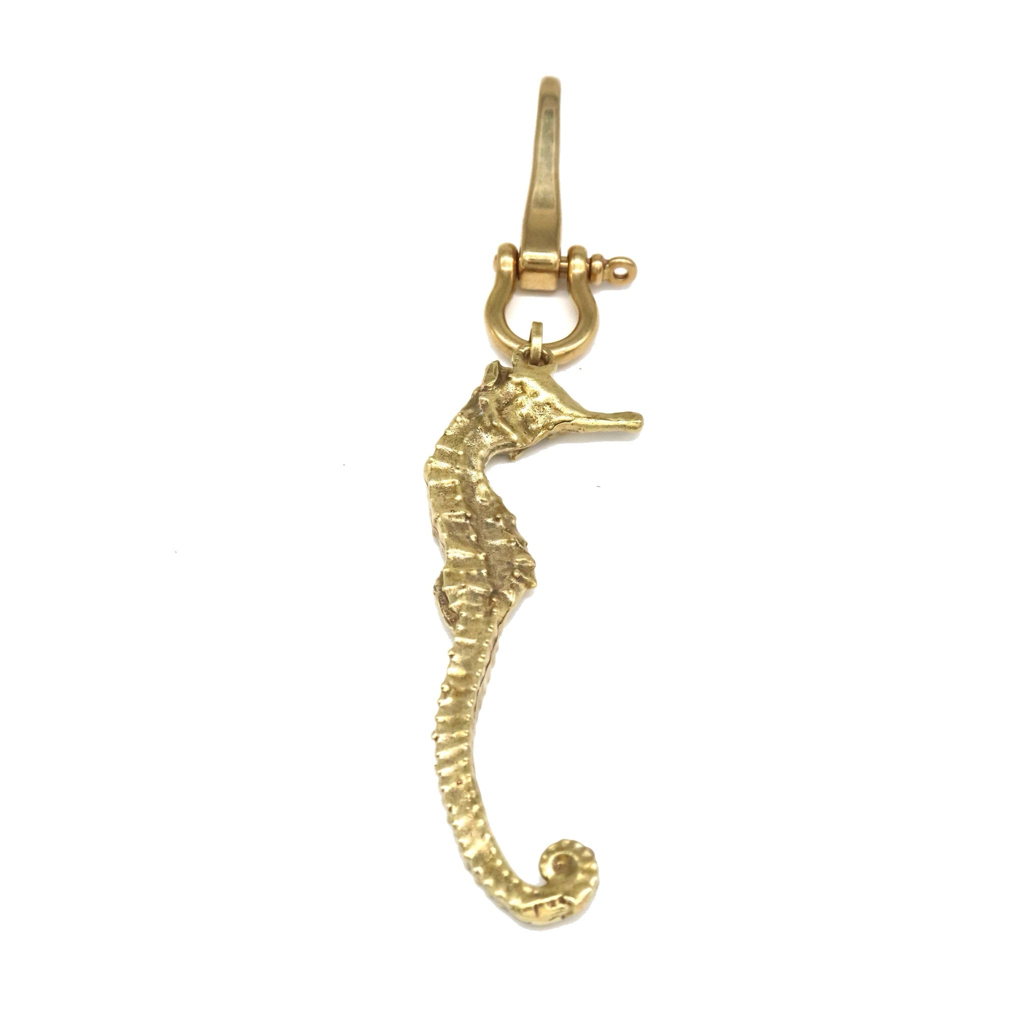 Large Seahorse Keychain / Bag charm