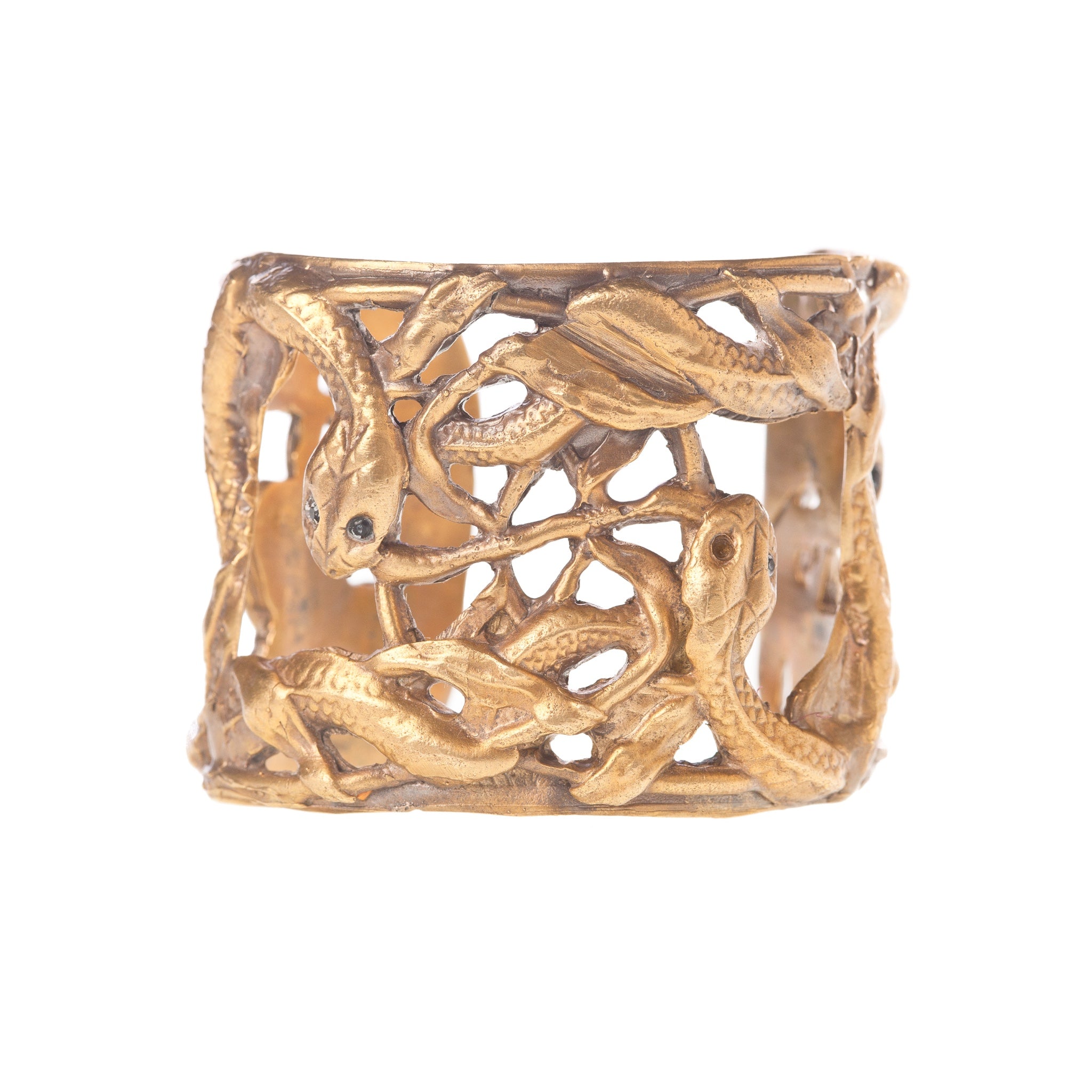 Serpent in the Vines Cuff