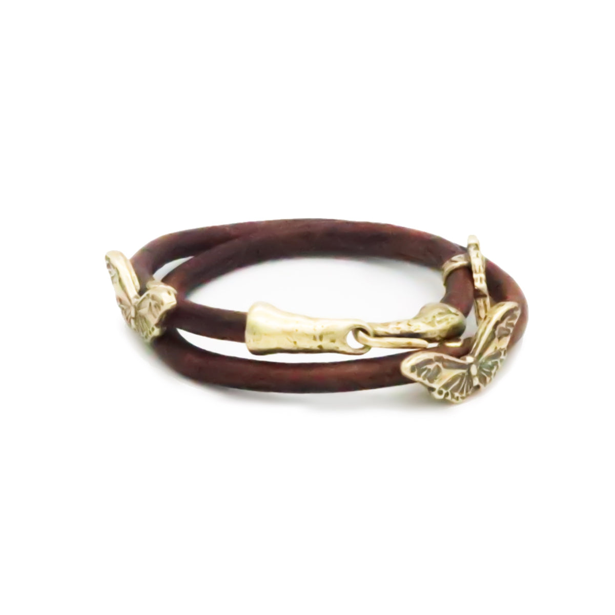 Butterfly Medicine Leather Wrap