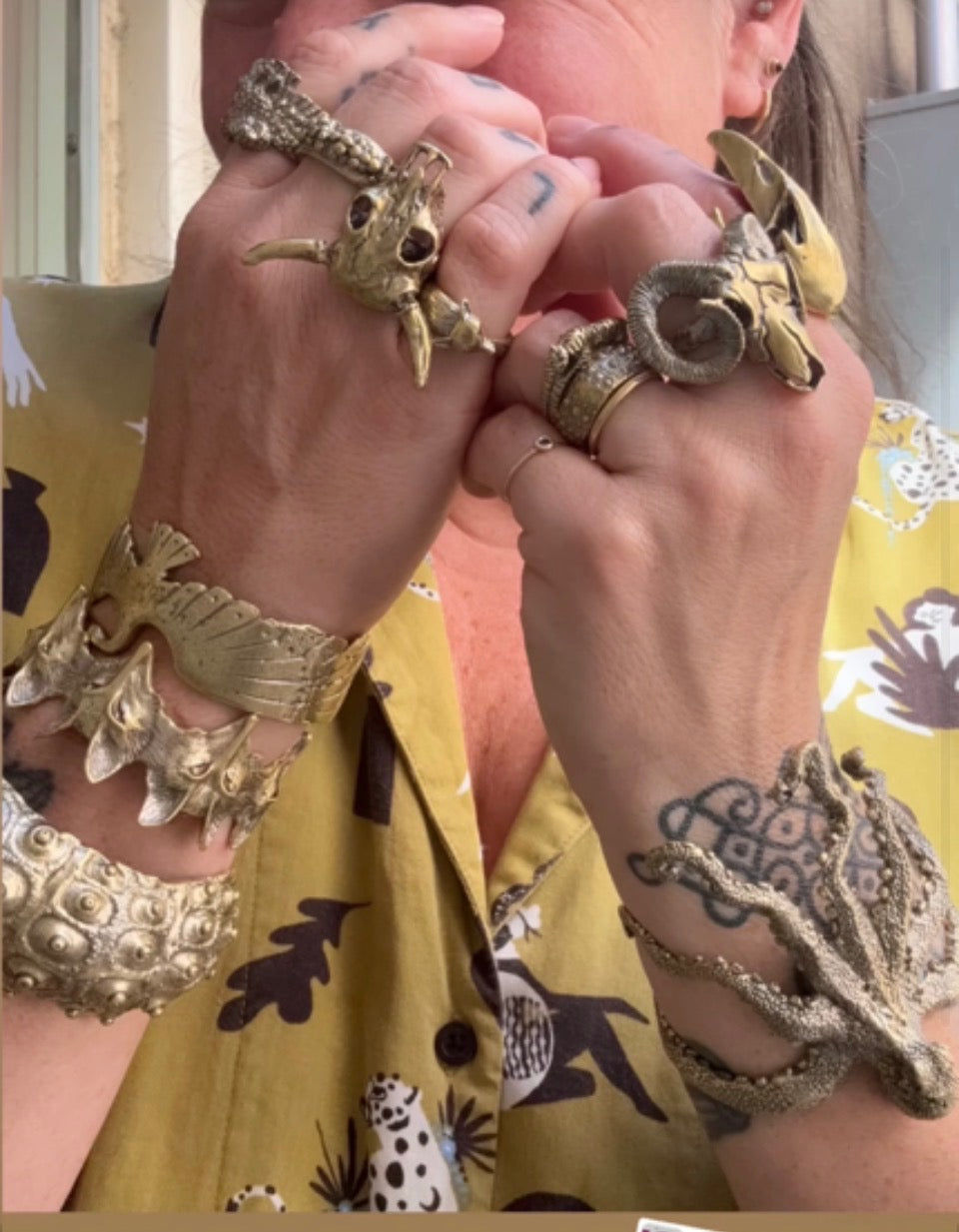 Organic Octopus Cuff