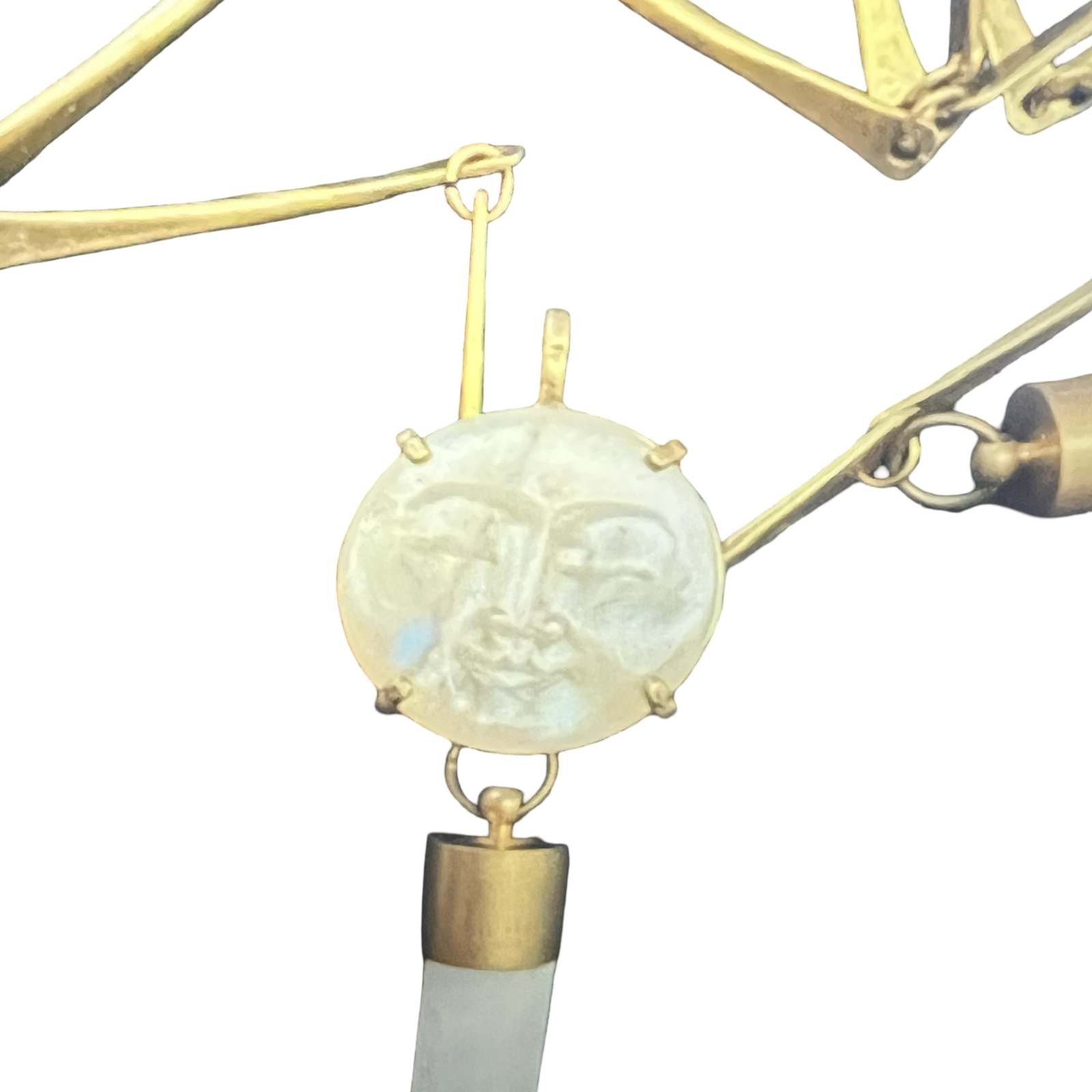 Moon & Sun Moonstone Necklace