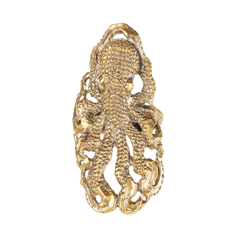 Textured Octopus Ring