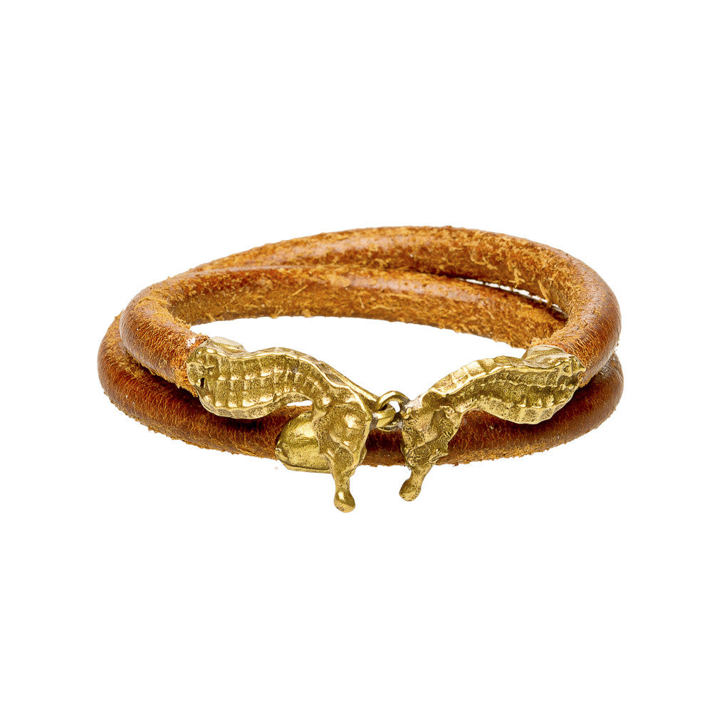 Seahorse Leather Wrap