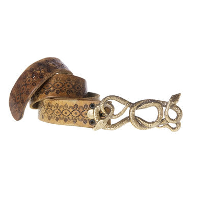 Intertwined Serpent Belt