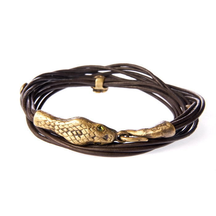 Snake Leather Wrap