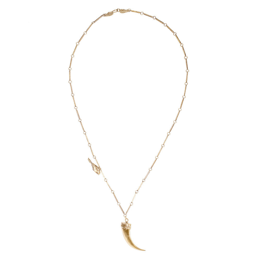 Claw & Bird Necklace