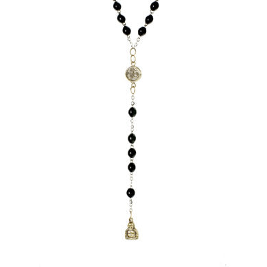 Om with Buddha Rosary