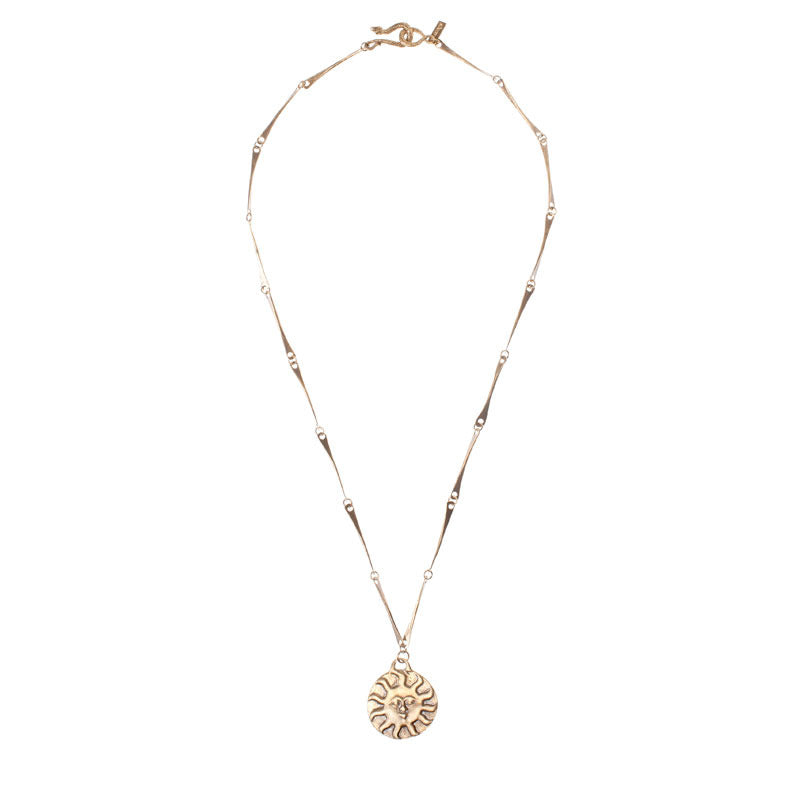 Sun and Moon Coin Necklace