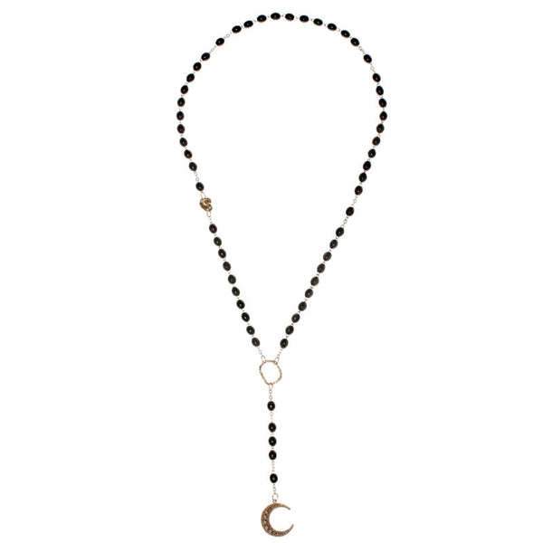 Moonstone Rosary - Sterling Silver - Virgo Maria Center