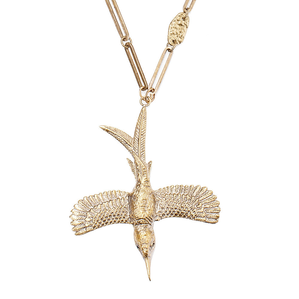 Soaring Hummingbird Necklace