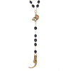 Image of Skull & Hawk Claw Rosary Necklace