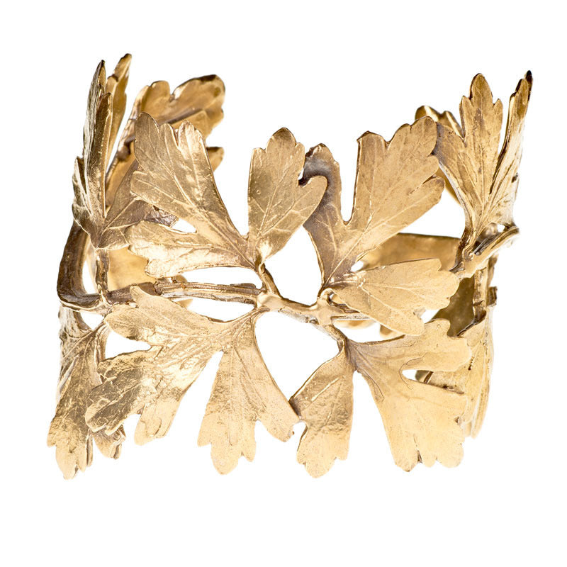 Ginkgo Leaf Cuff