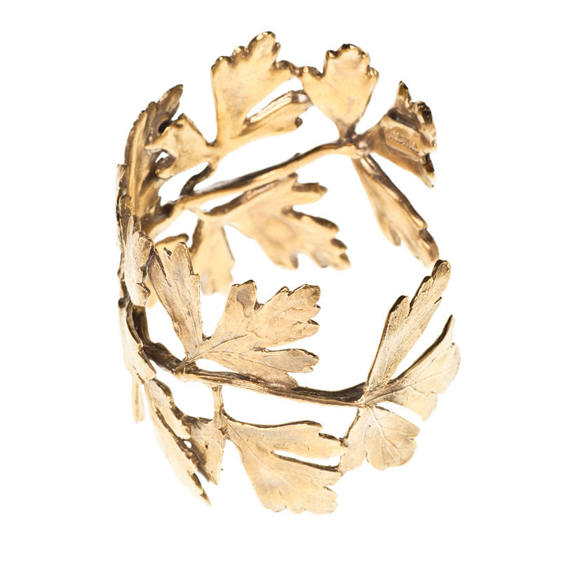 Ginkgo Leaf Cuff