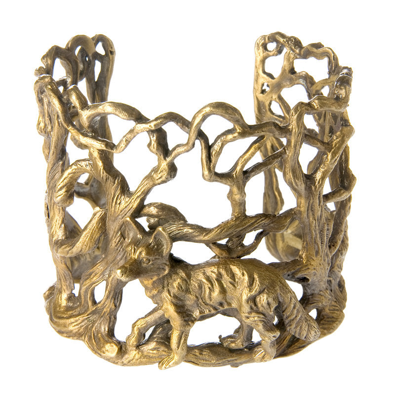 Coyote in the Woods Cuff