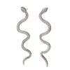 Image of Swirly Snake Earrings