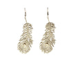 Image of Peacock Feather Earrings