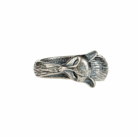 Sterling Silver Fox Band