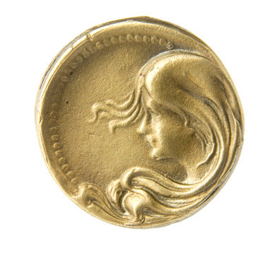 Art Nouveau Woman Ring