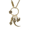 Image of Figa, Snail & Claw Charm Necklace