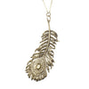 Image of Peacock Feather  Necklace