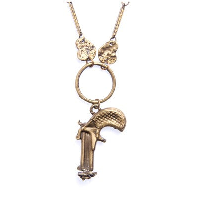 Peace Gun Necklace