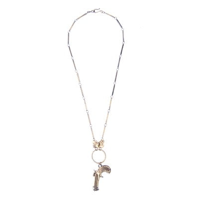 Peace Gun Necklace