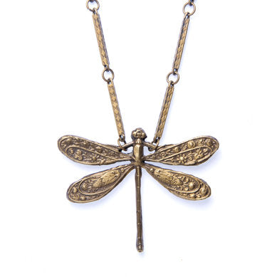 Nouveau Dragonfly Necklace