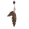Image of Two Leaf Rosary Necklace