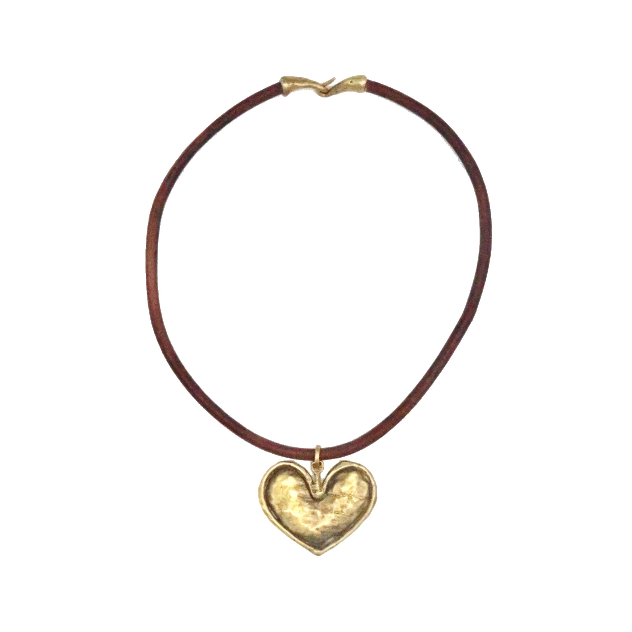All You Need Is Love Leather Choker